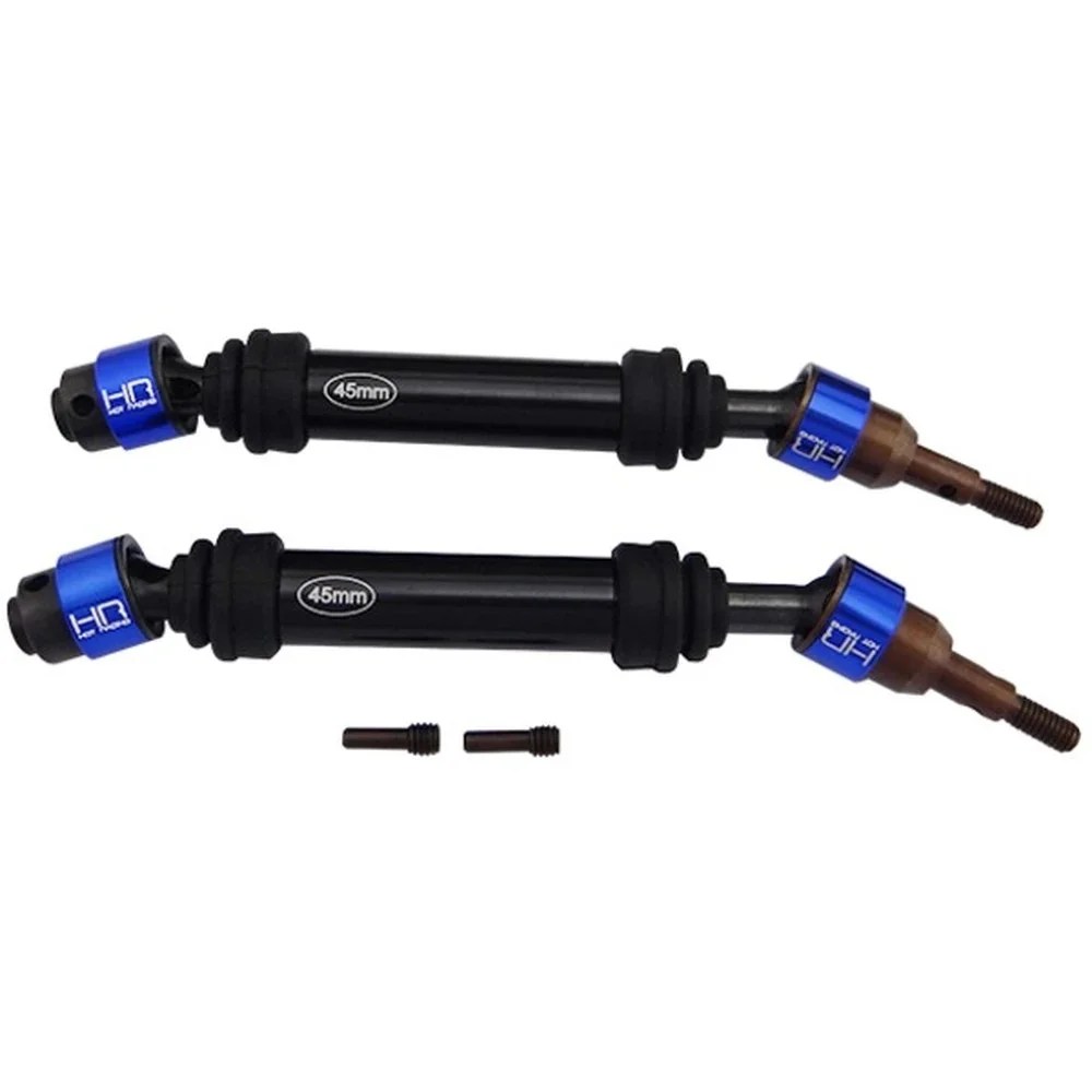 Hot Racing Front Light Weight Metal CV Splined Drive Shaft (For 4X4 Slash/Rustler/Stampede) (HRASLF288RCF)