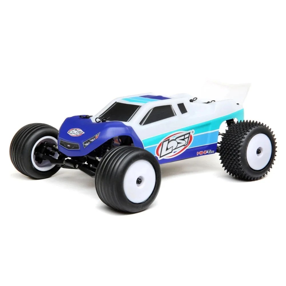 Losi Mini-T 2.0 Brushless RTR 2WD Stadium Truck (Blue)