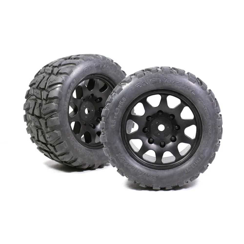 Power Hobby Raptor XL Belted Tires w/ Viper Wheels For Traxxas X-Maxx 8S (2pcs)