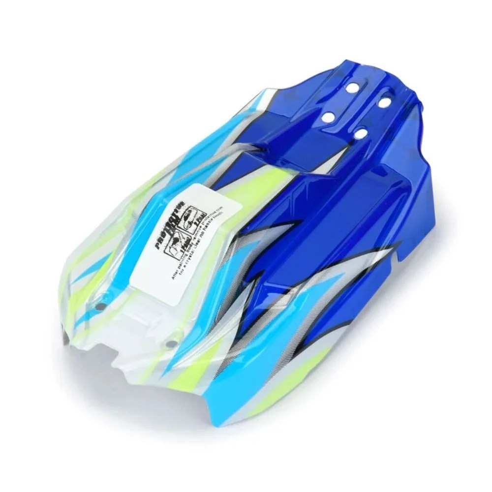 Pro-Line Typhon Grom Limited Edition Pre-Cut/Pre-Painted Axis Jagged Body (White/Blue)