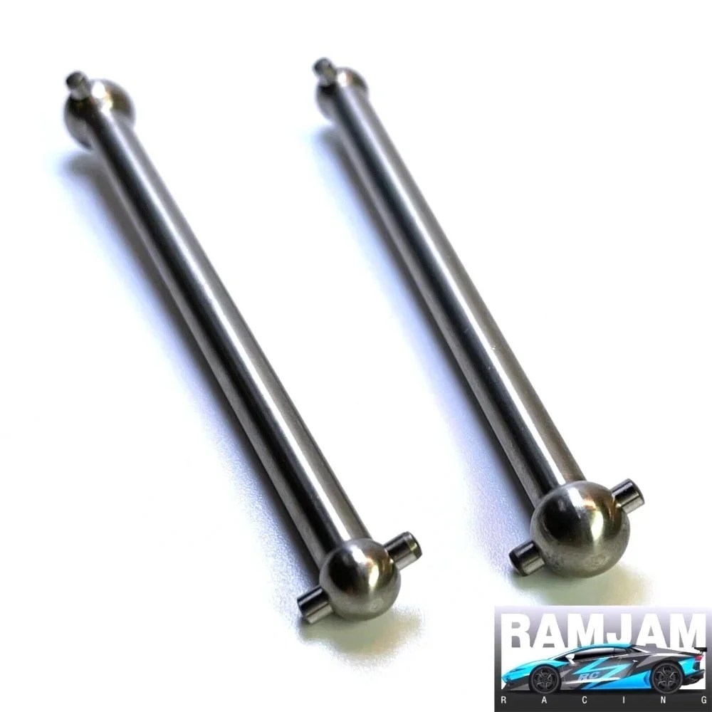 RamJam Racing Arrma 6s Titanium Rear Axle Set