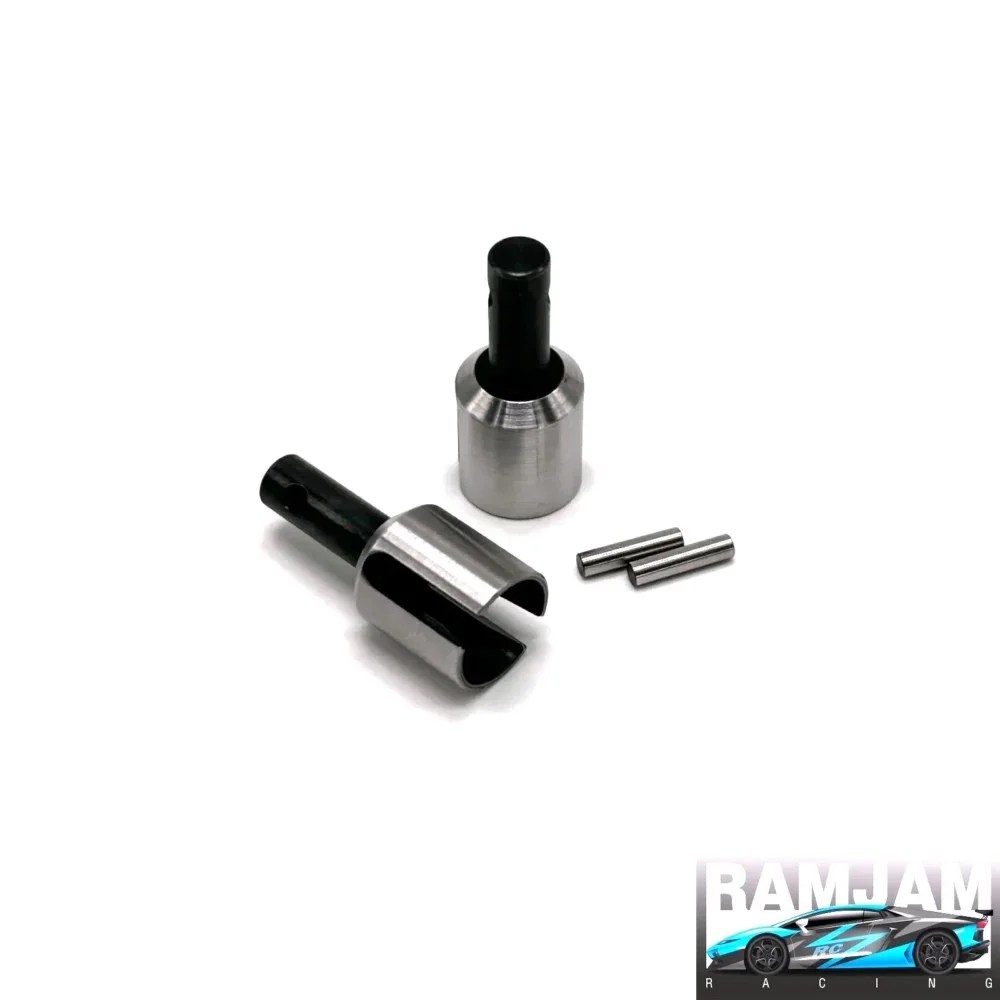RamJam Racing Hobao VTE2 4140 Tool Steel Differential Outdrive Cup Set