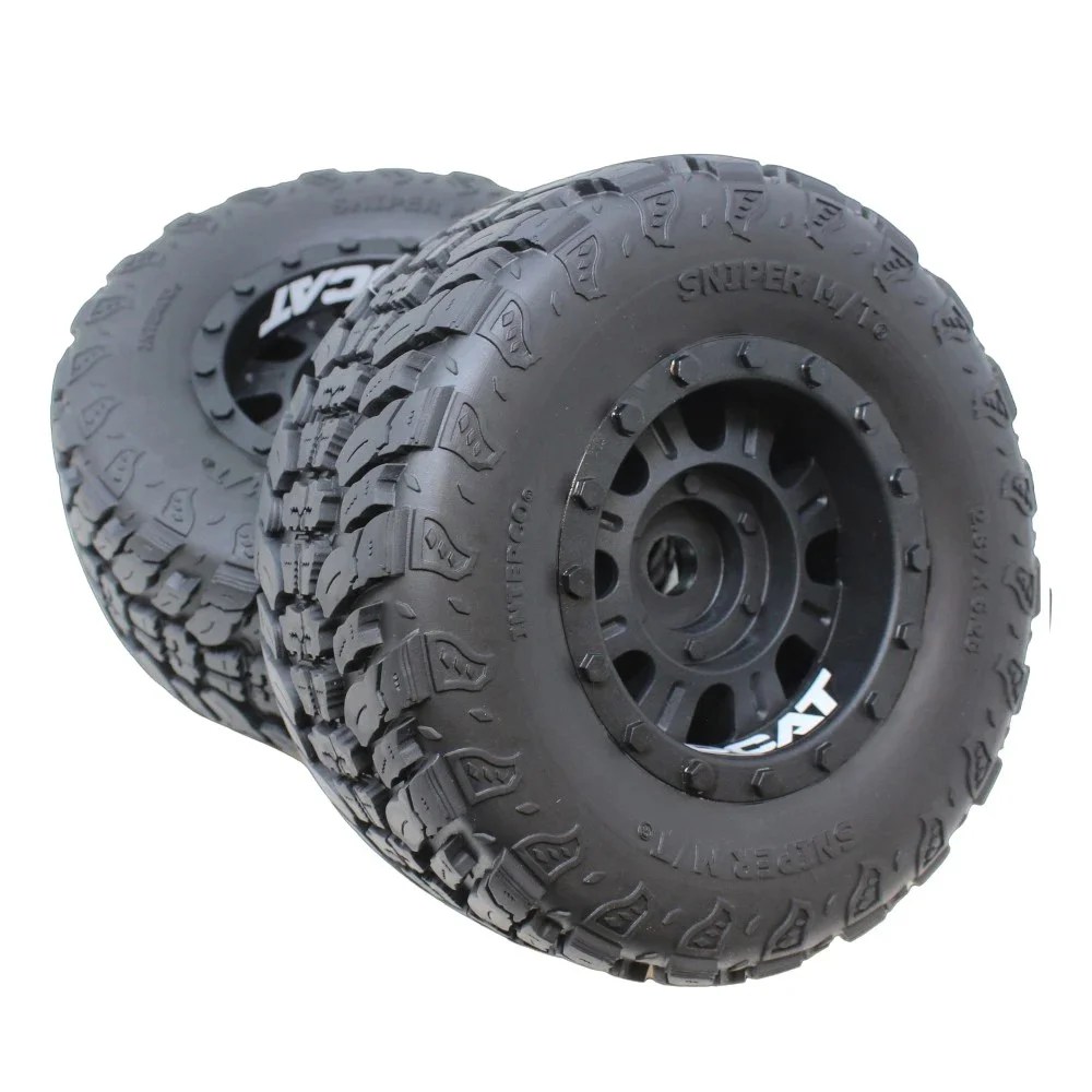 Redcat Racing Kaiju EXT Interco Sniper M/T Belted Tires and Wheels (2 pcs) (RER14467)