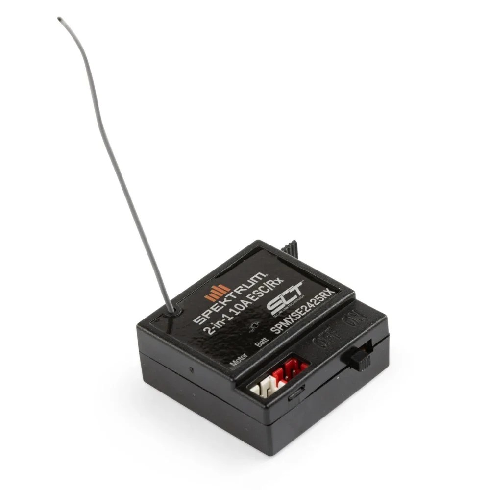 Spektrum SCX24 10 Amp Brushed 2-in-1 ESC / SLT Receiver Combo