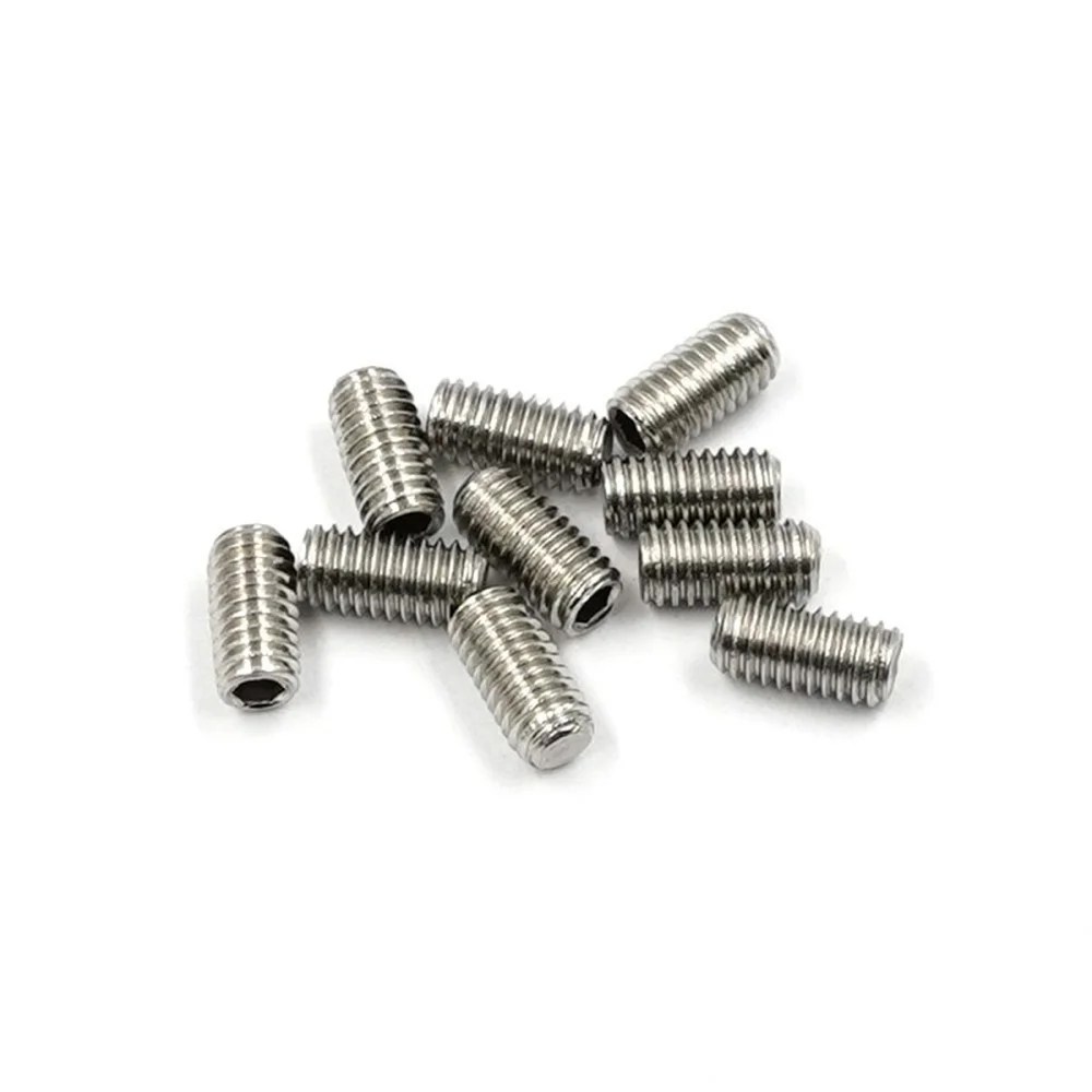 Yeah Racing Stainless Steel M3x6mm Hex Socket Set Screws (SS-306ST)