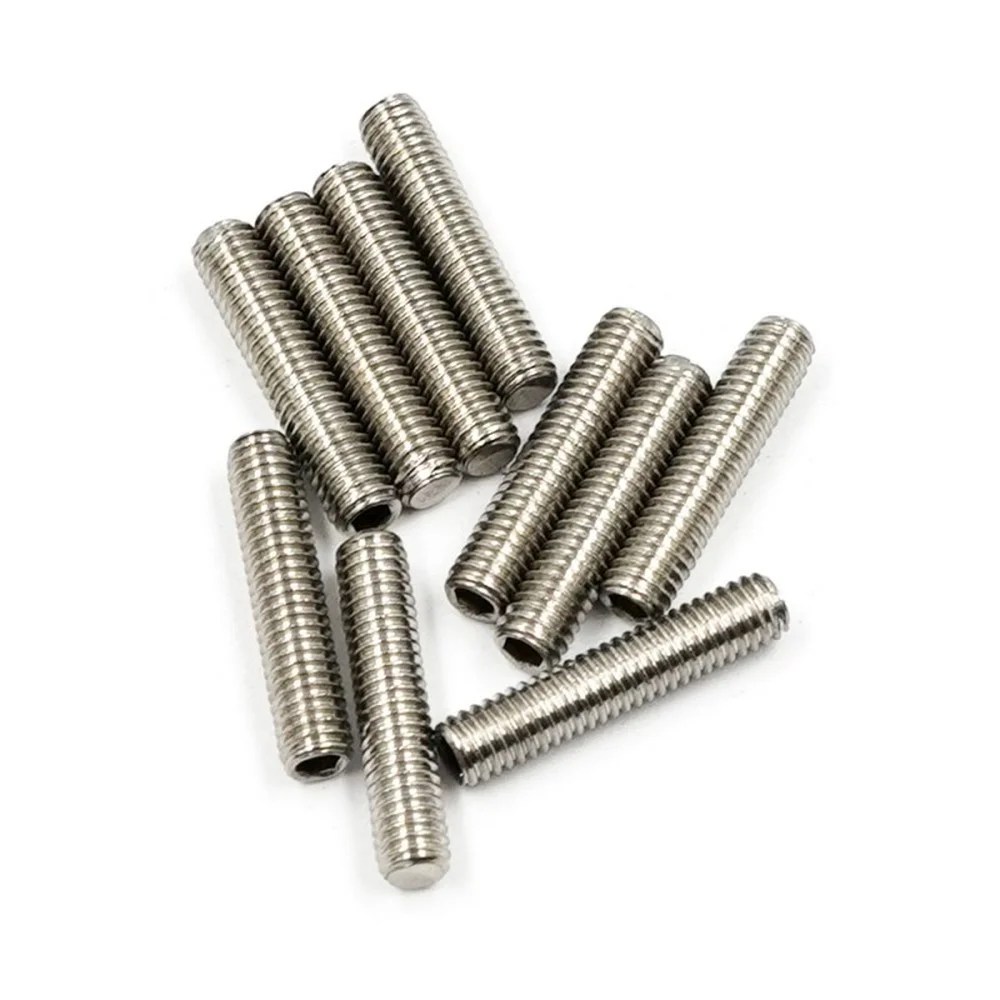 Yeah Racing Stainless Steel M3x14mm Hex Socket Set Screws (SS-314ST)