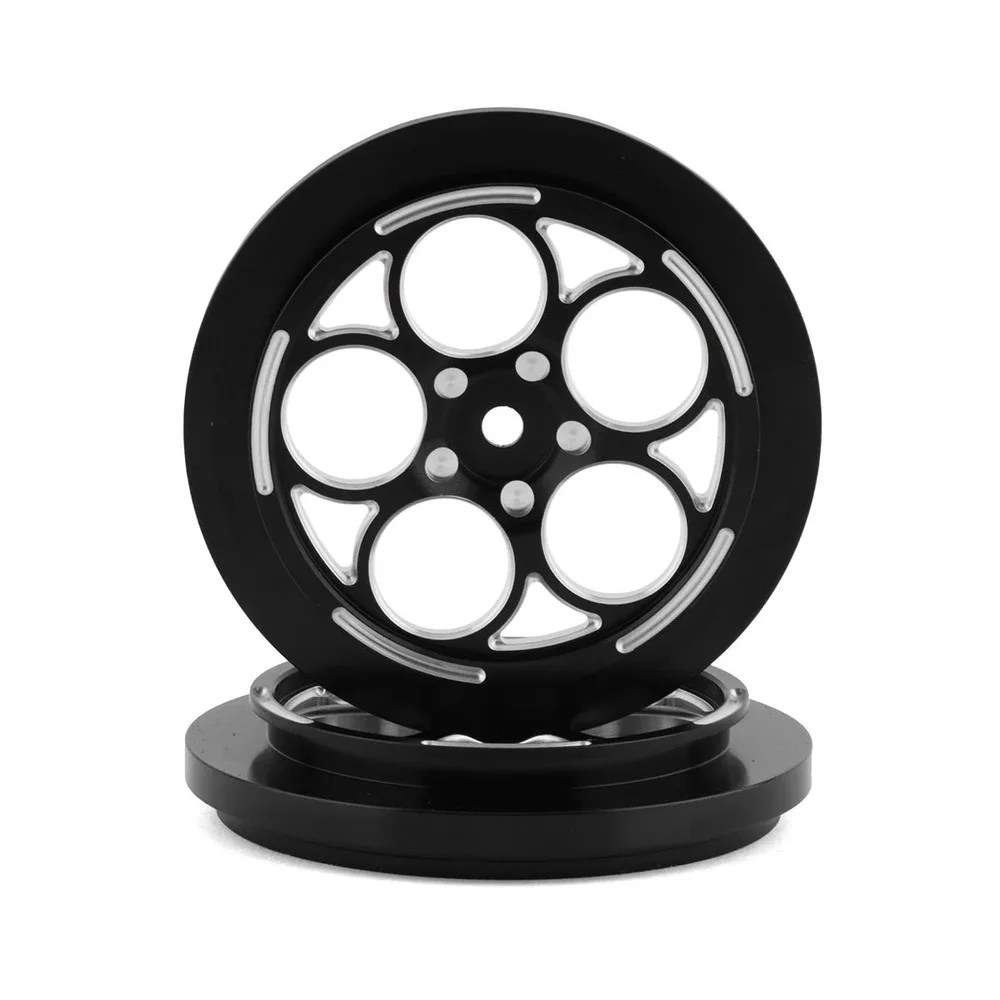 SSD RC 5 Hole 2.2/2.7" Narrow Front Drag Wheels (Black) (2) SSD00547