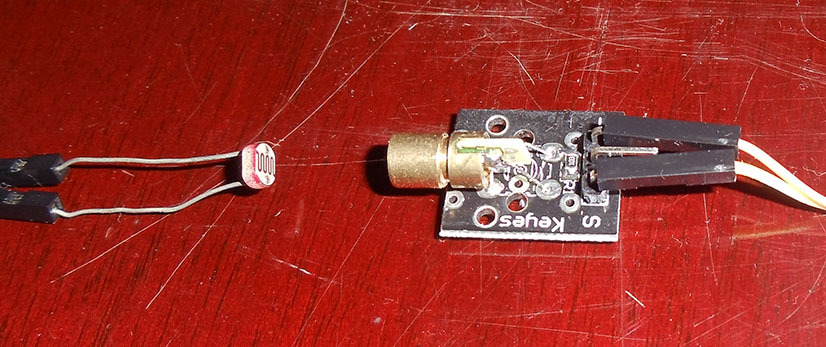Using A Red Laser Diode Module With Ldr For Laser Tag