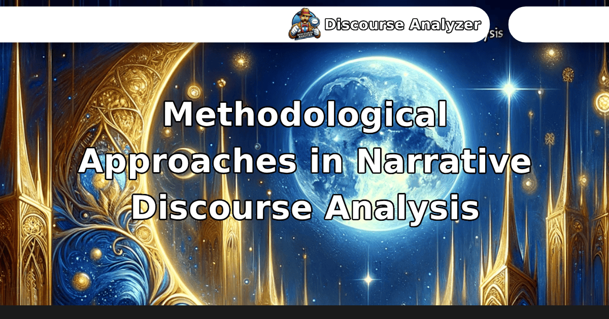 Methodological Approaches in Narrative Discourse Analysis - Discourse Analyzer