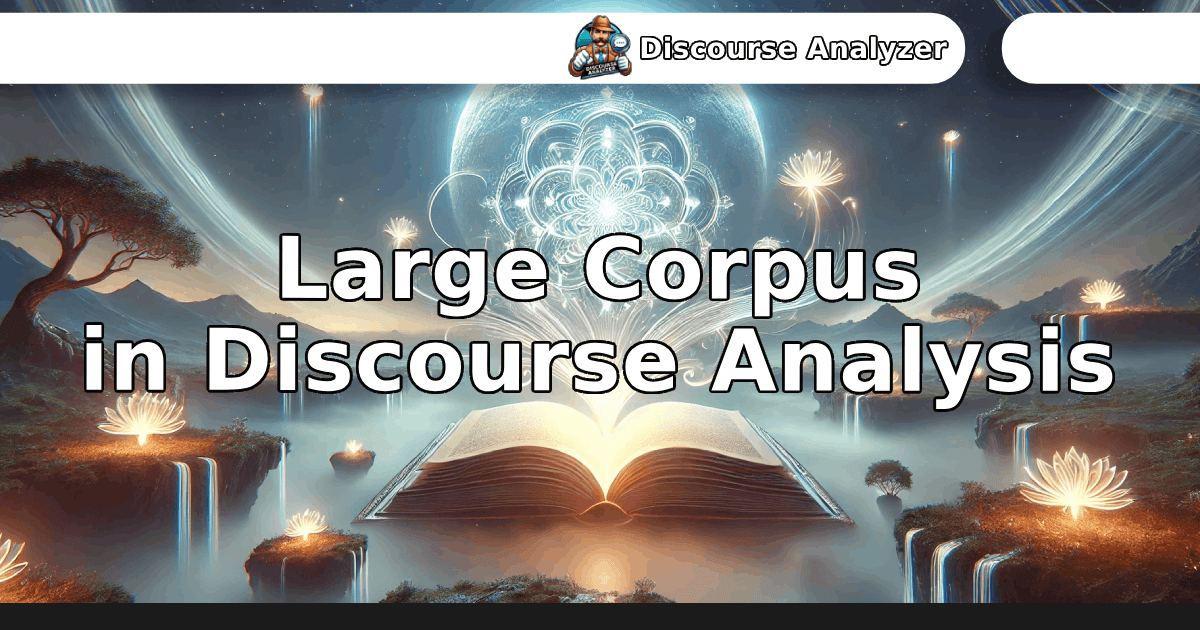 Large Corpus in Discourse Analysis