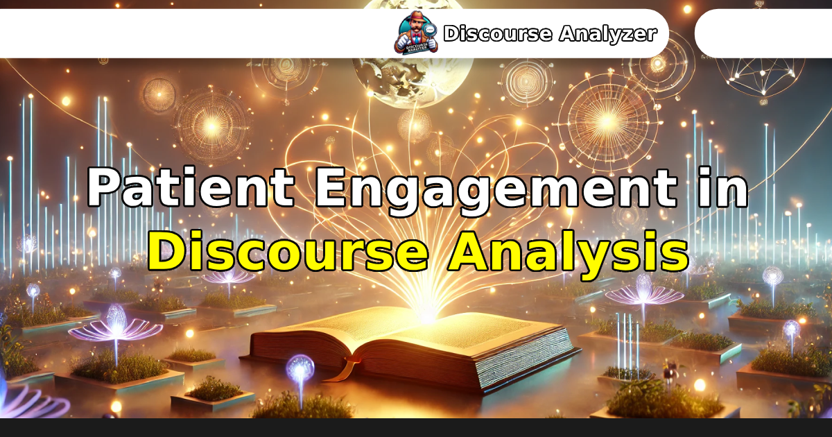 Patient Engagement in Discourse Analysis