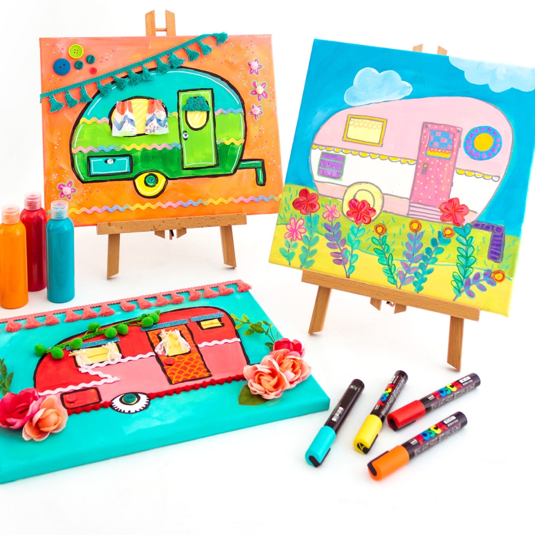 Happy Campers MultiMedia Projects DiscoverART Studio