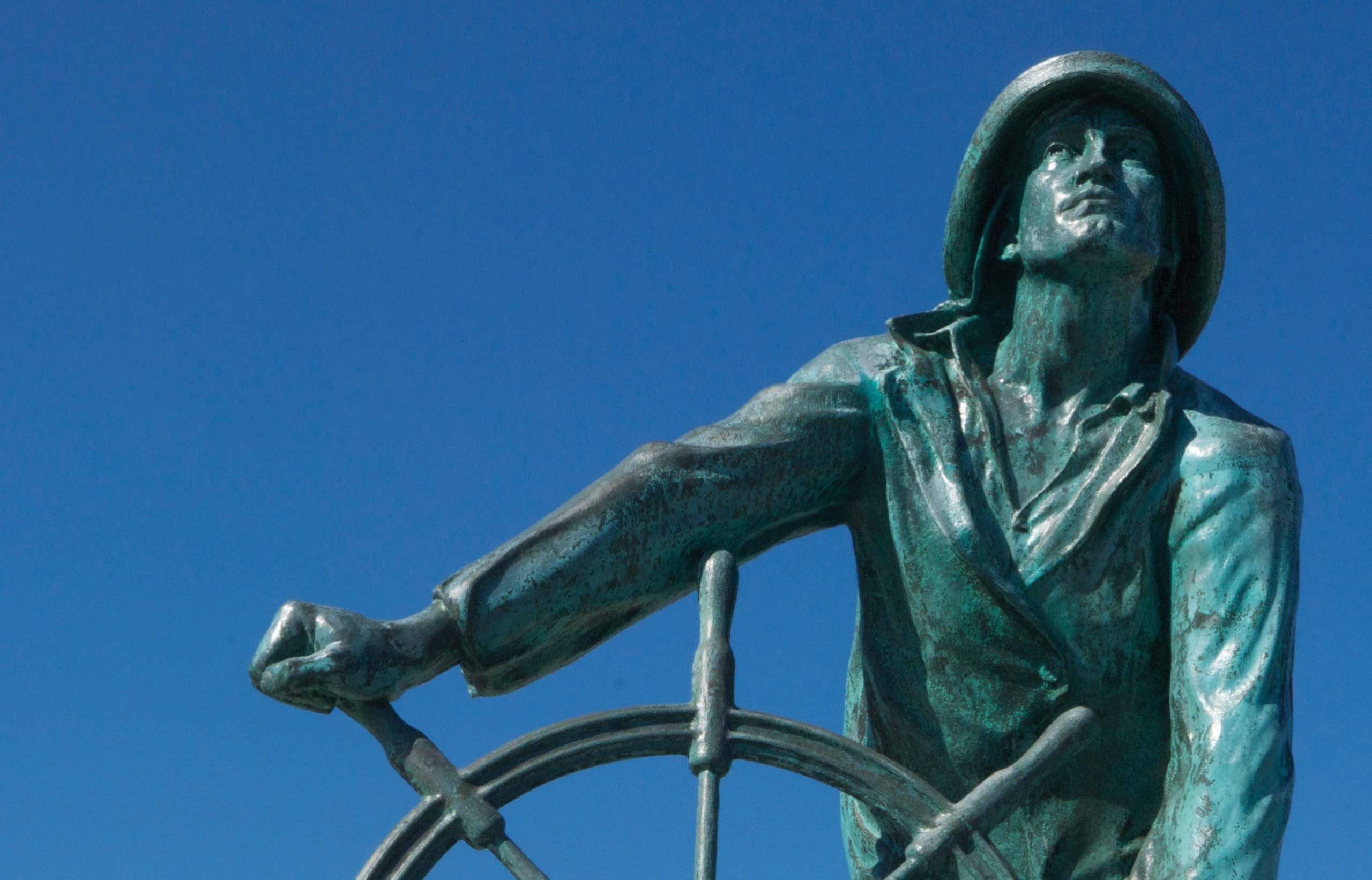 The Man at the Wheel, Discover Gloucester, MA