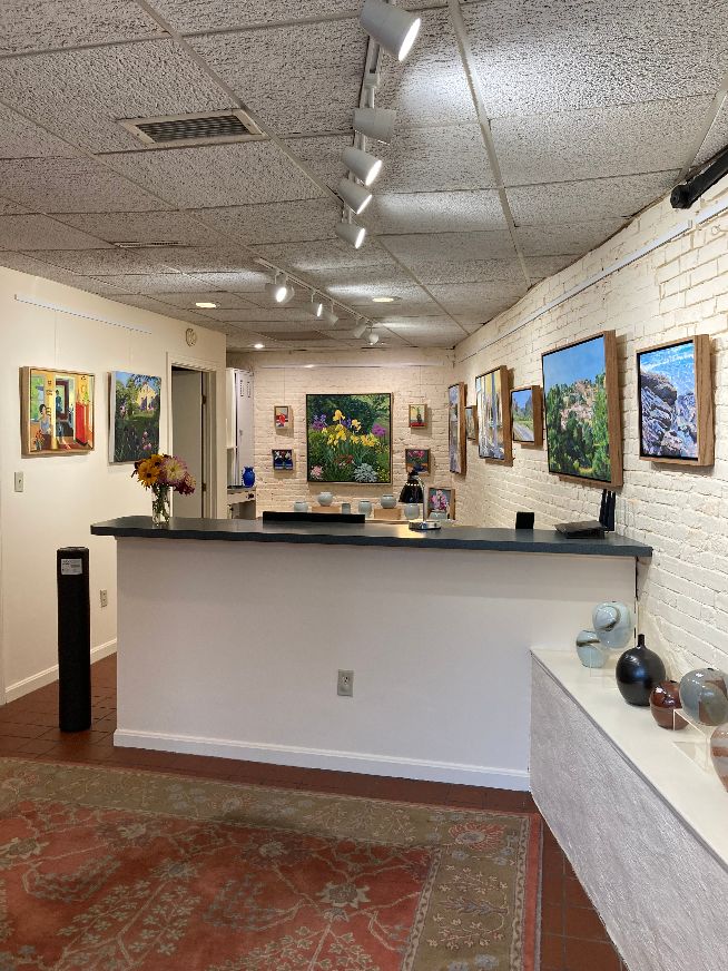 gallery back wall