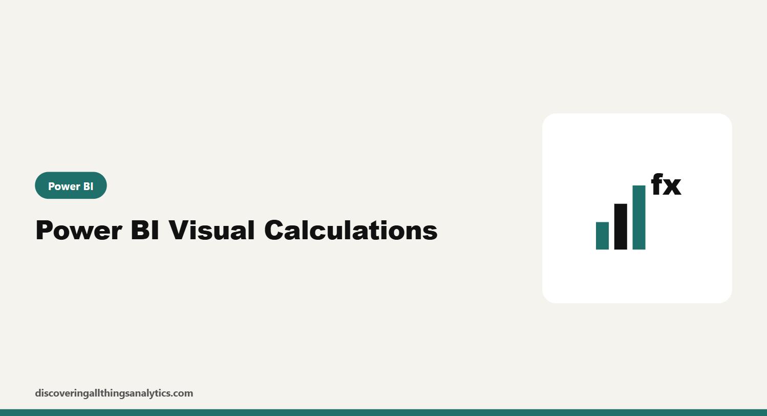 Bar chart with an fx formula icon representing Power BI Visual Calculations