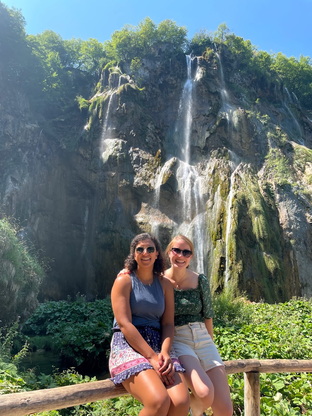 Plitvice Large Waterfall