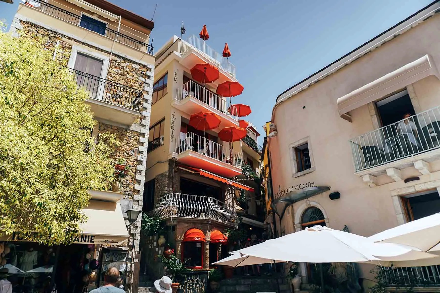Bar Turrisi Castelmola Sicily an unusual spot near Taormina