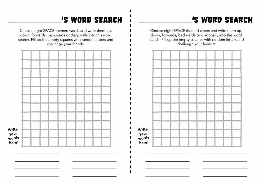 Crossword puzzles can be fun, challenging and educational. Word Search Template Discovery Diaries