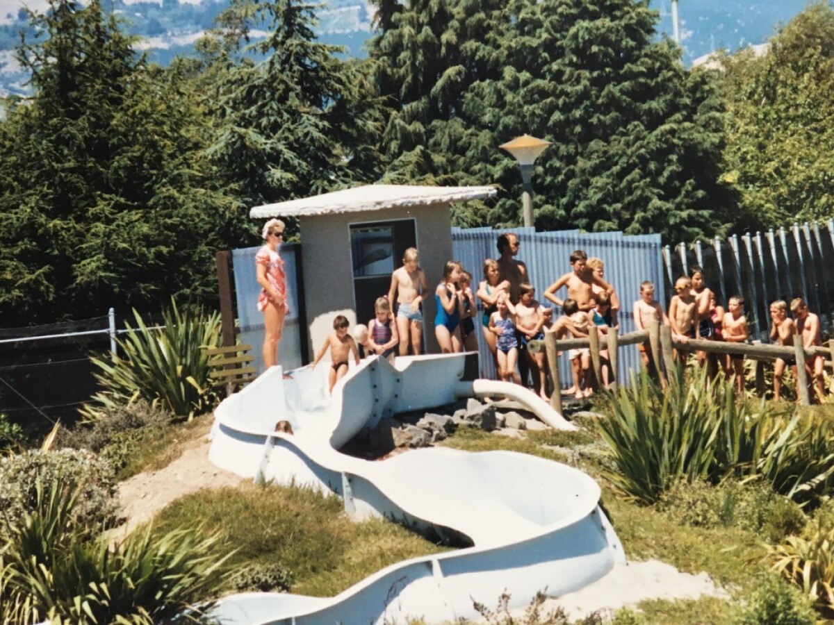 Qeii Park Hydroslide Discoverywall Nz