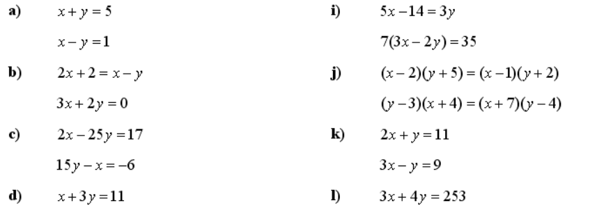 How To Solve For X And Y In System Of Equations - Tessshebaylo