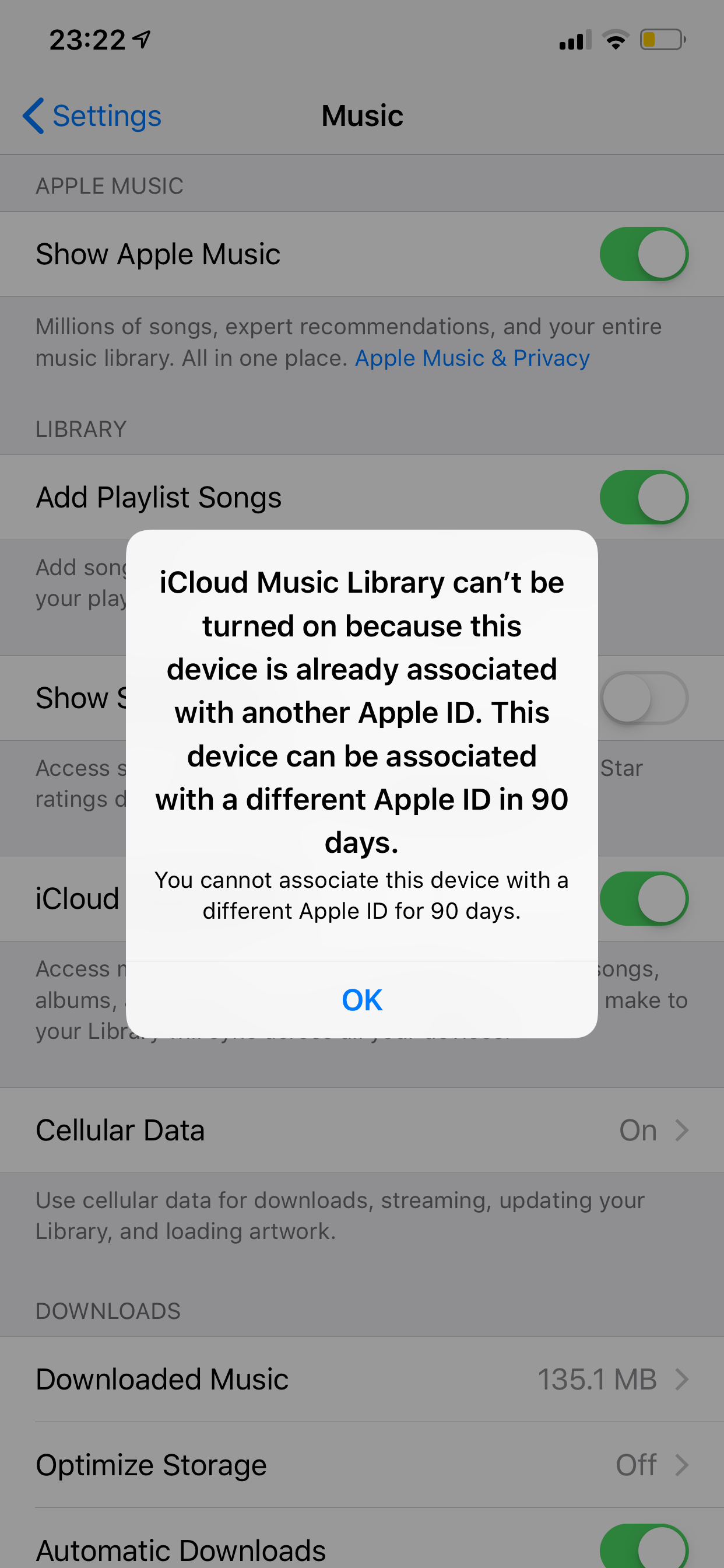 Should be fixed, if not then try signing out and into icloud again. I Signed Into My Apple Id And They Said I Apple Community