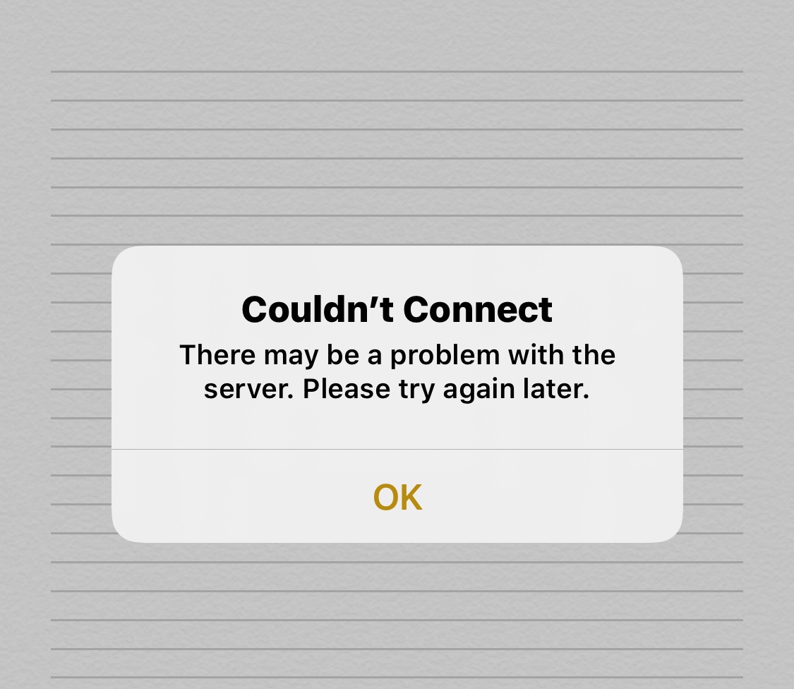 That moment when you just need to hav. Notes App Server Issues Apple Community