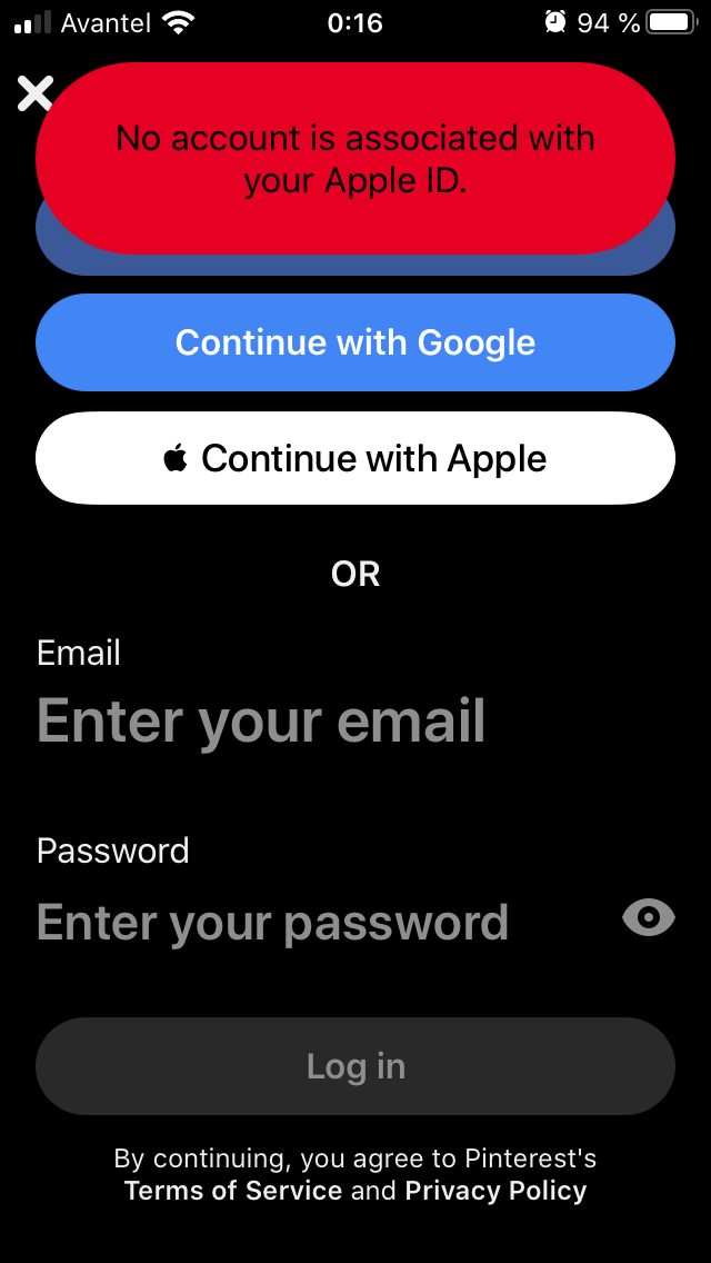 Obviously, when it's time to pay the internal revenue service (irs), you want to make sure every detail and all the calculations are co. Can T Login On Pinterest With Apple Id Apple Community