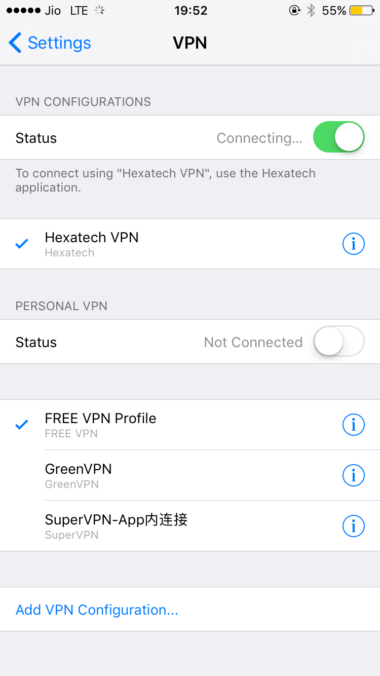 How to configure a vpn on your iphone or ipad with a vpn provider · launch settings from your home screen. Why Can T I Connect To Vpn On My Iphone 6 Apple Community