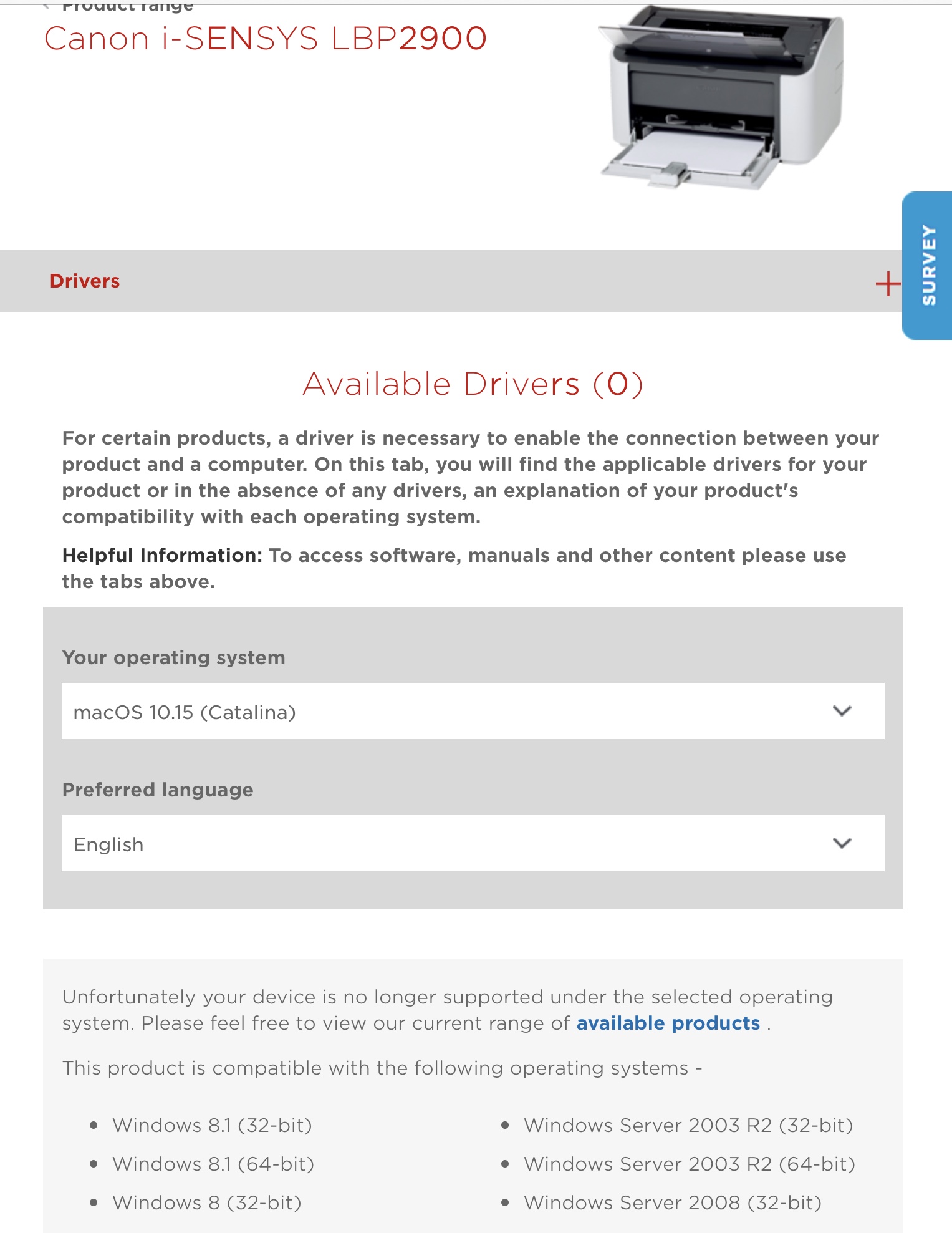 Check spelling or type a new query. Catalina Driver For Canon Lbp 2900 Apple Community