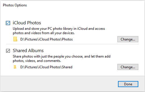 Snapchat is all about the mo. Options Missing In Icloud For Windows P Apple Community