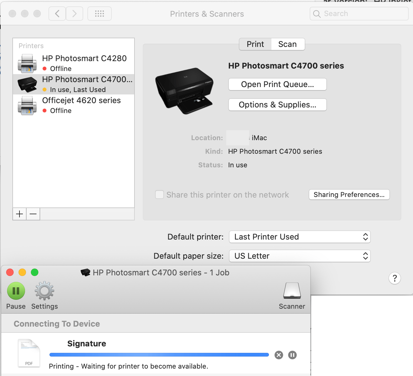 Hp printer photosmart c4580 description. Drivers Don T Work With Hp Photosmart C47 Apple Community