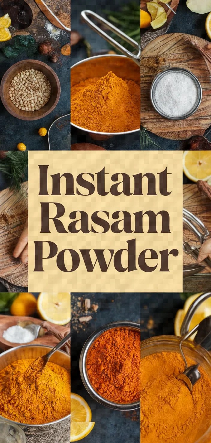 A photo of Homemade Instant Rasam Powder Recipe