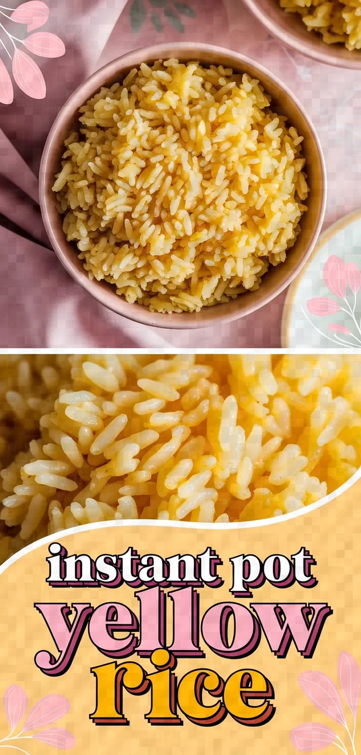 Photo of Instant Pot Yellow Rice Recipe