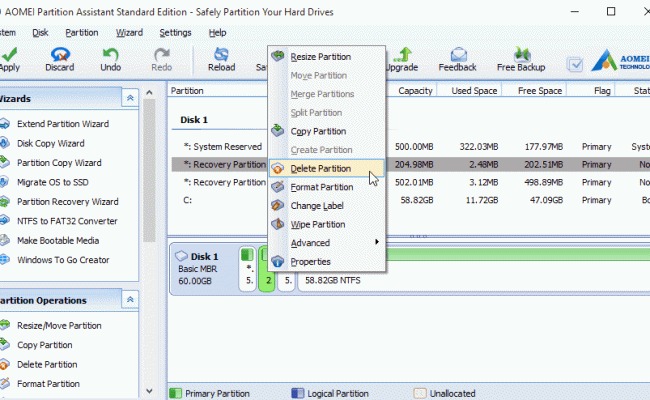 Create A Windows 10 Bootable Recovery Partition Windows 10