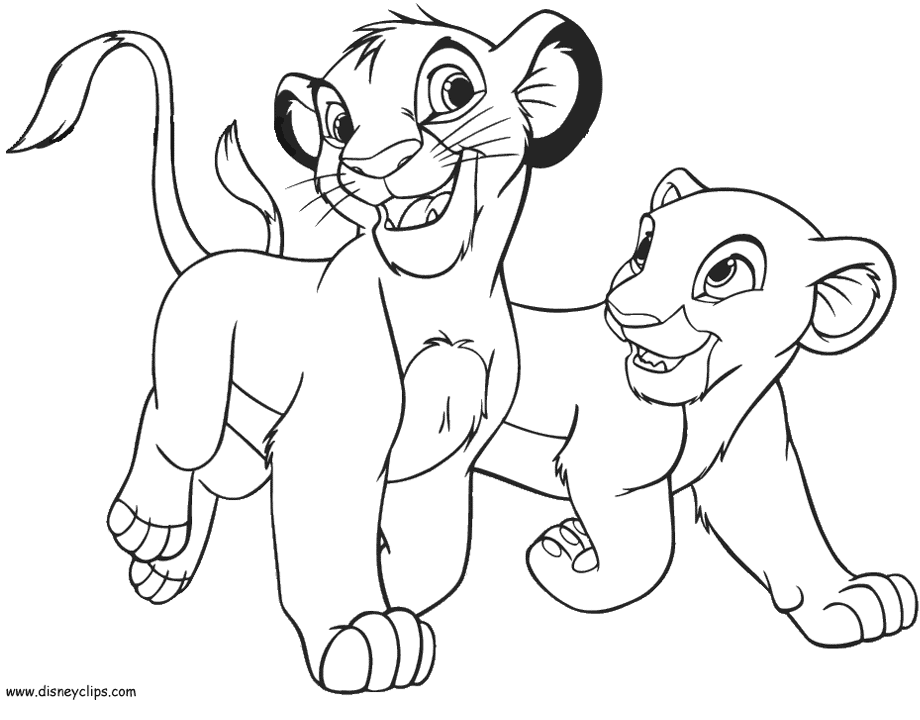 Kleurplaten Disney Lion King : The Lion King Coloring Pages | Disney Coloring Book