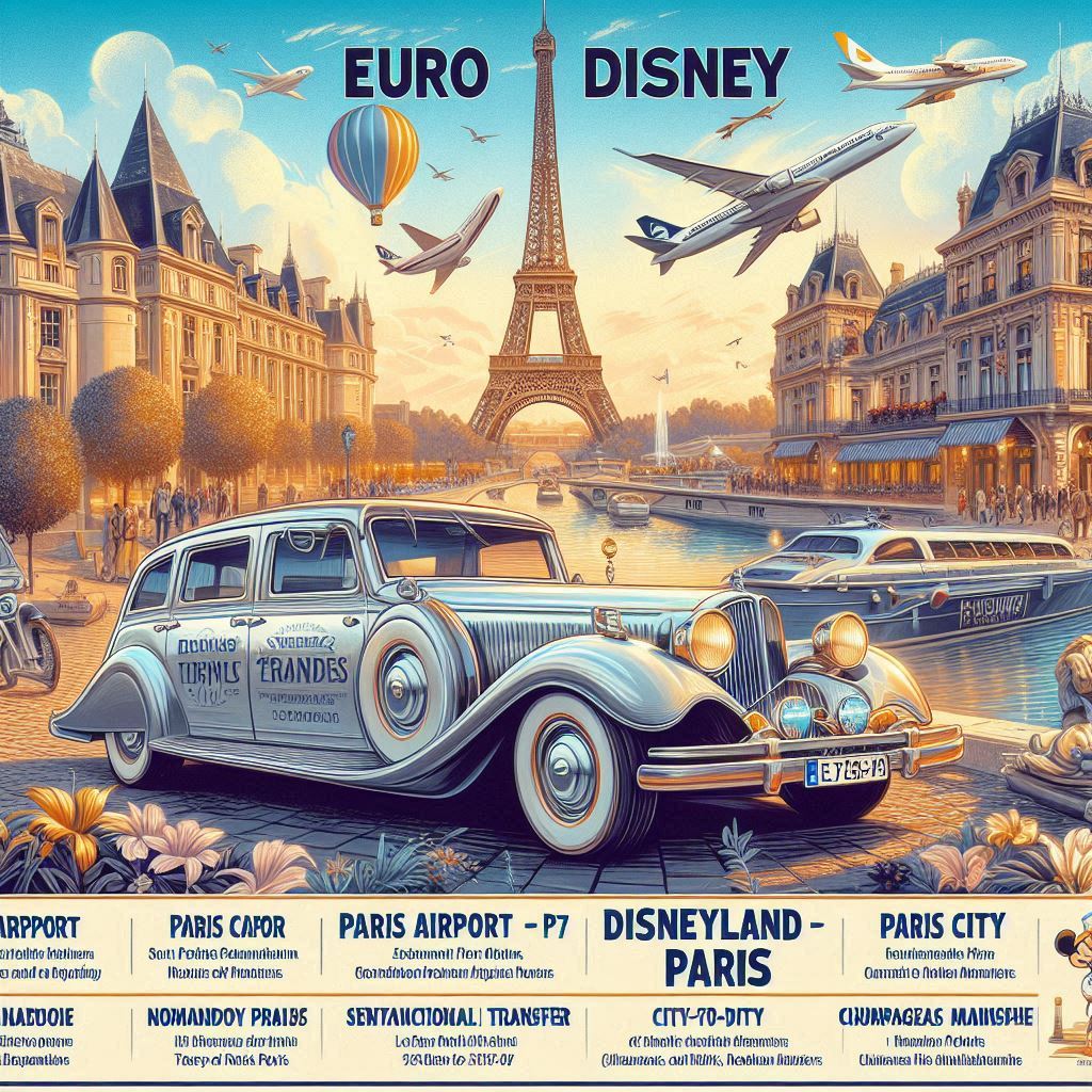Prestige Transfer in Paris Disneyland airport