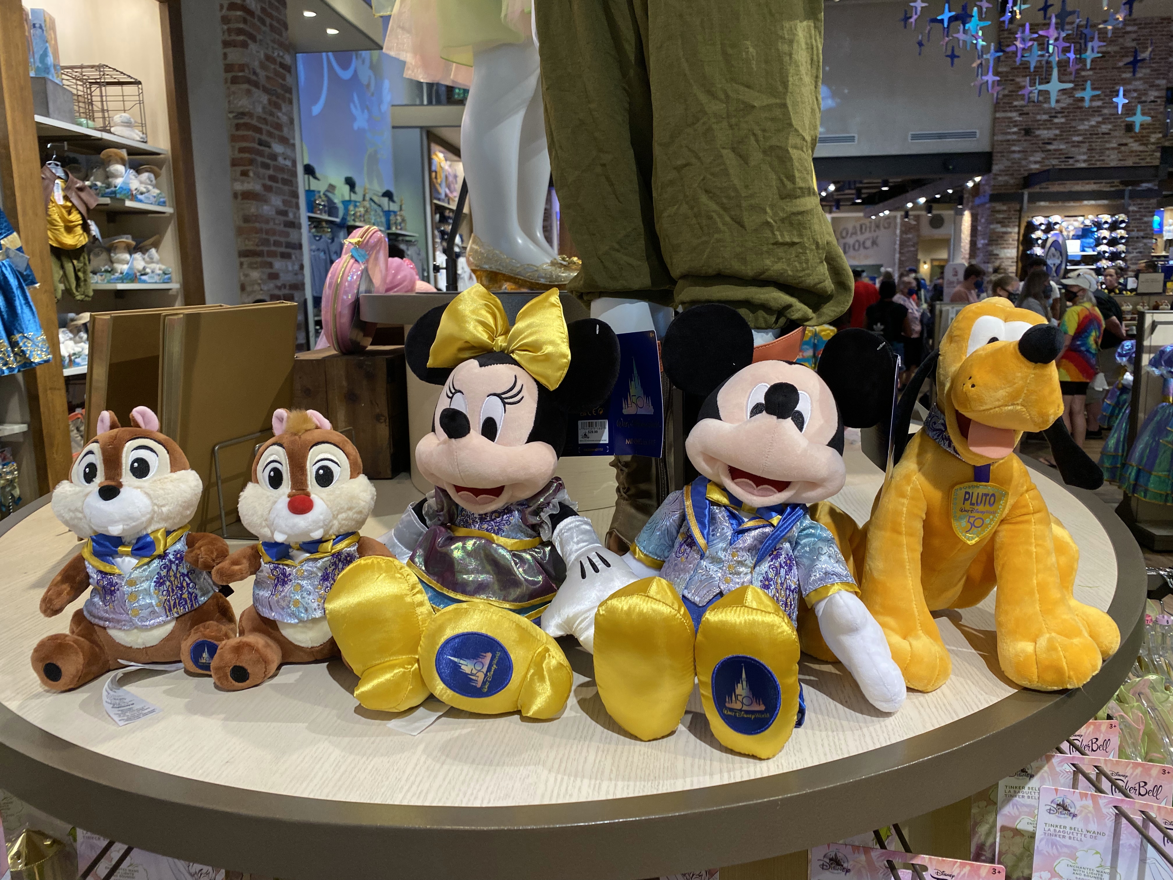 WDW50周年グッズ】ウォルトディズニーワールド50周年ぬいぐるみ