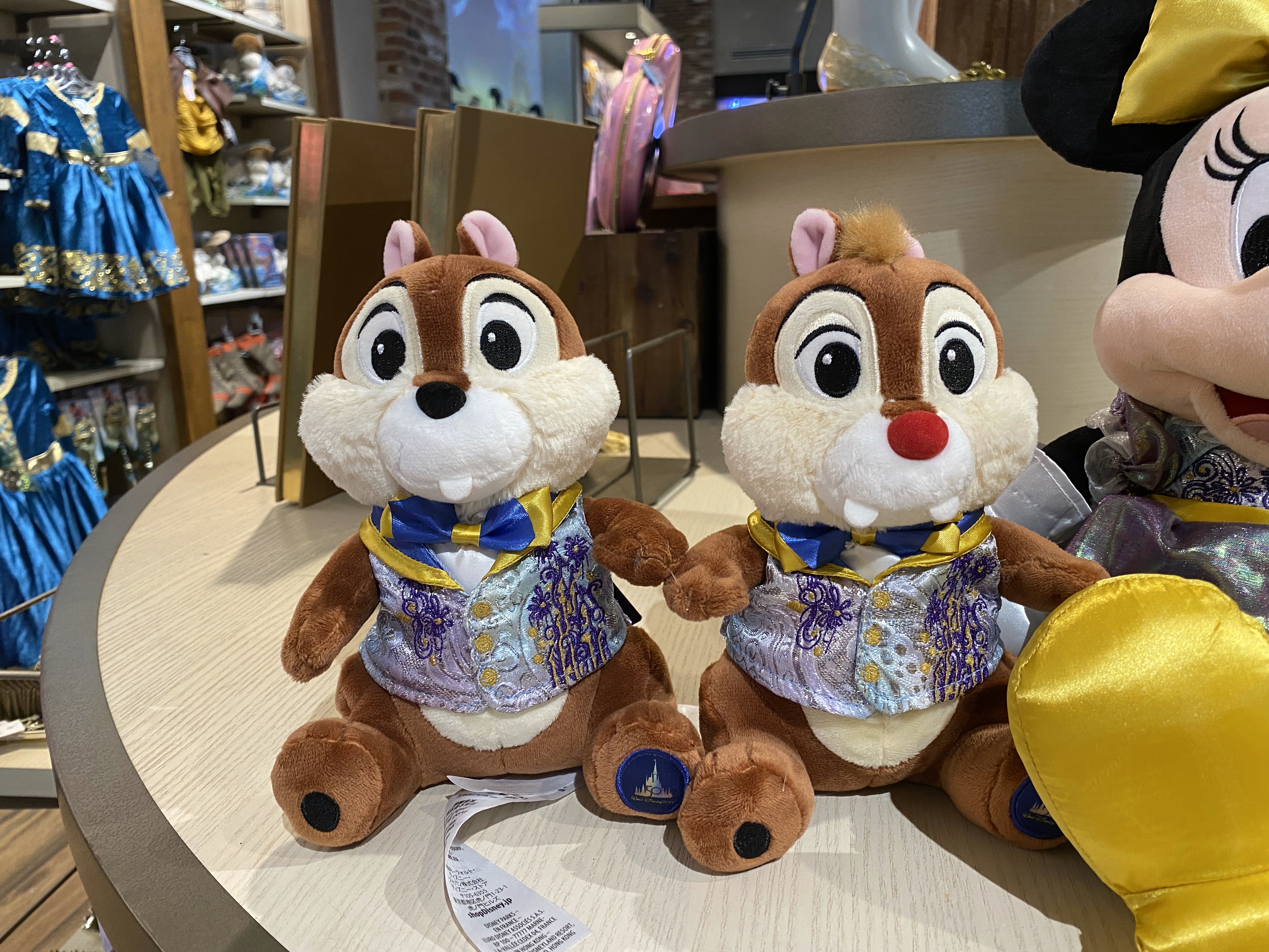 WDW50周年グッズ】ウォルトディズニーワールド50周年ぬいぐるみ
