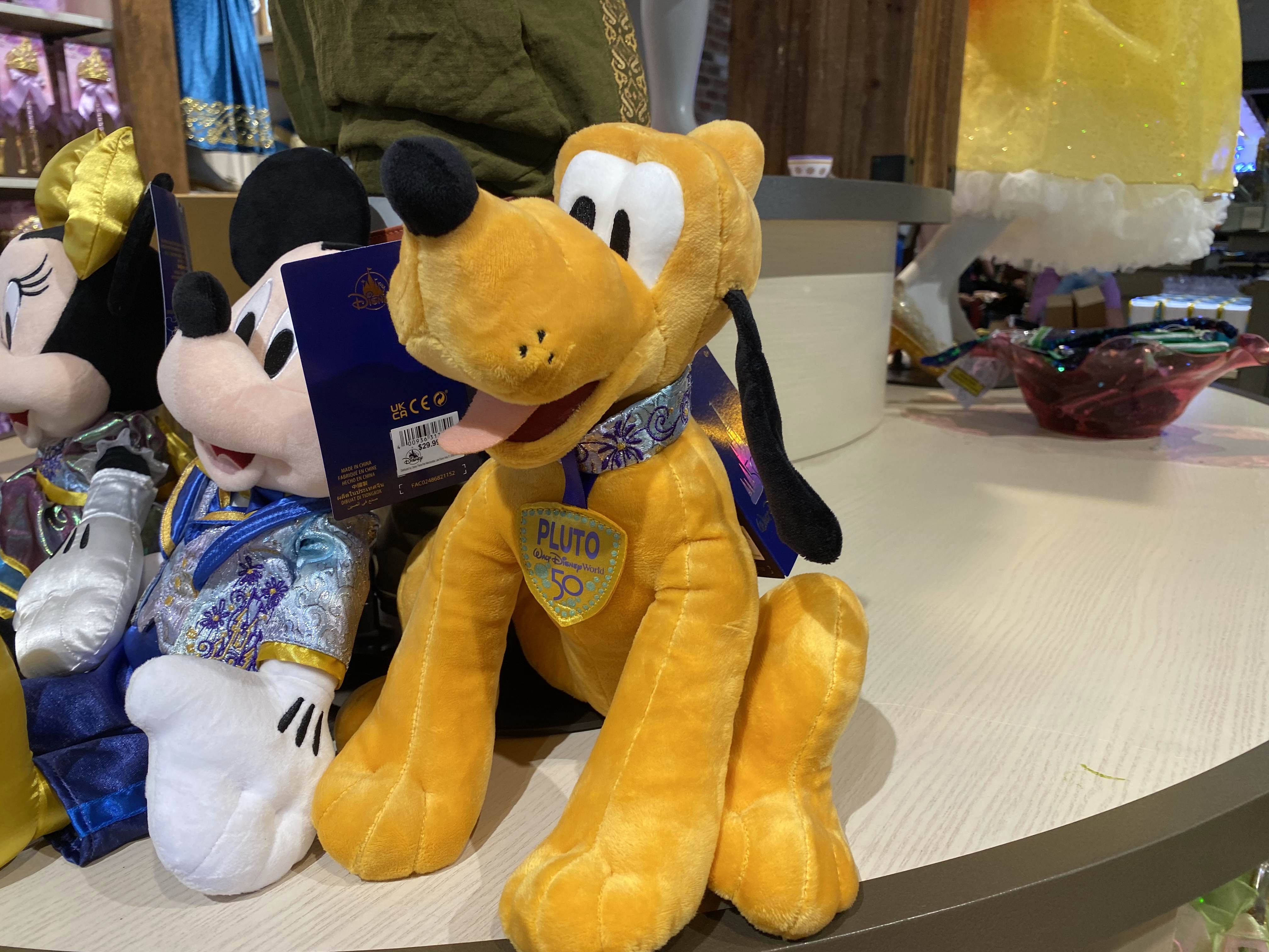 WDW50周年グッズ】ウォルトディズニーワールド50周年ぬいぐるみ