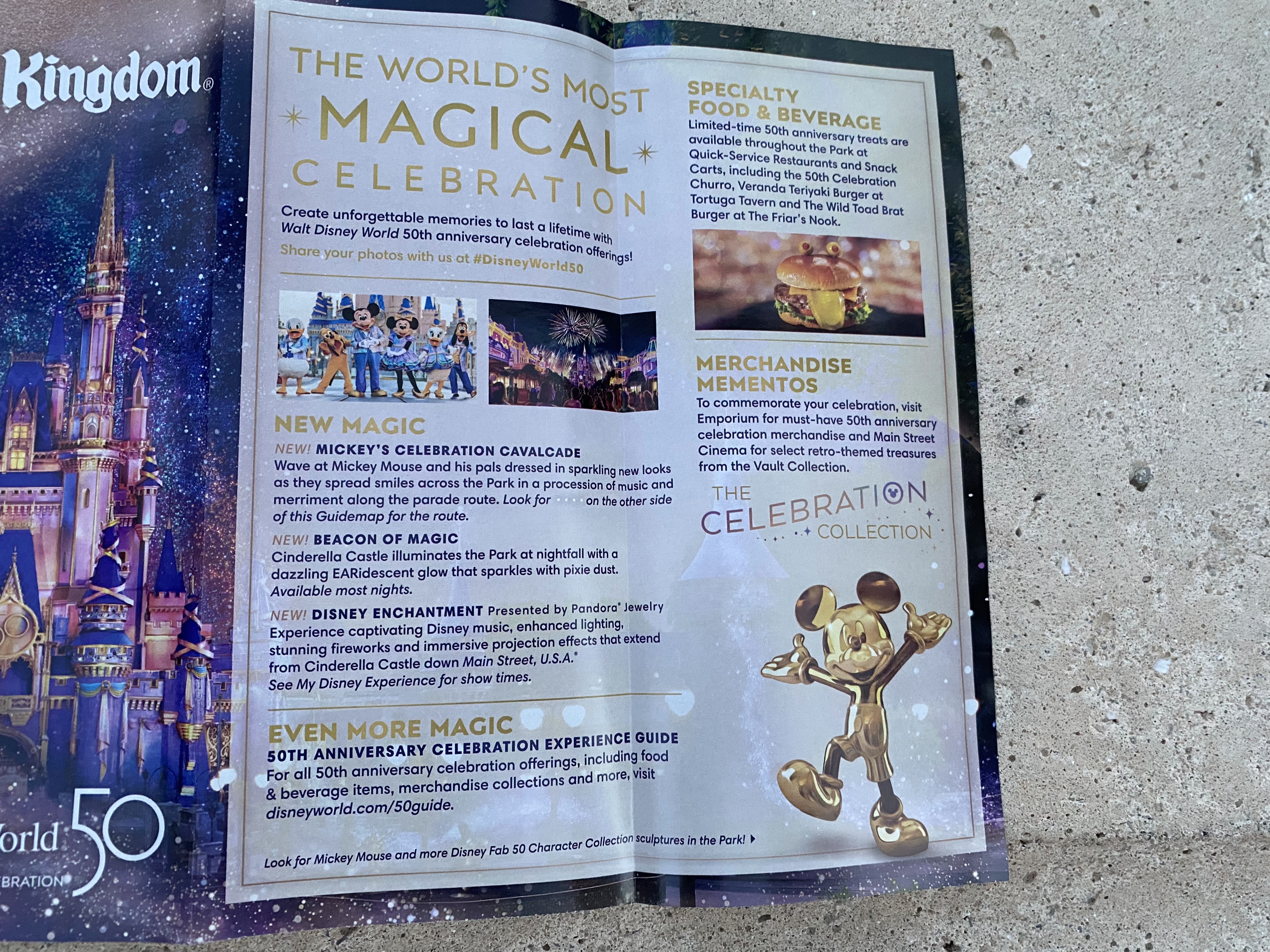 WDW50th速報】ウォルトディズニーワールド50周年マジックキングダム