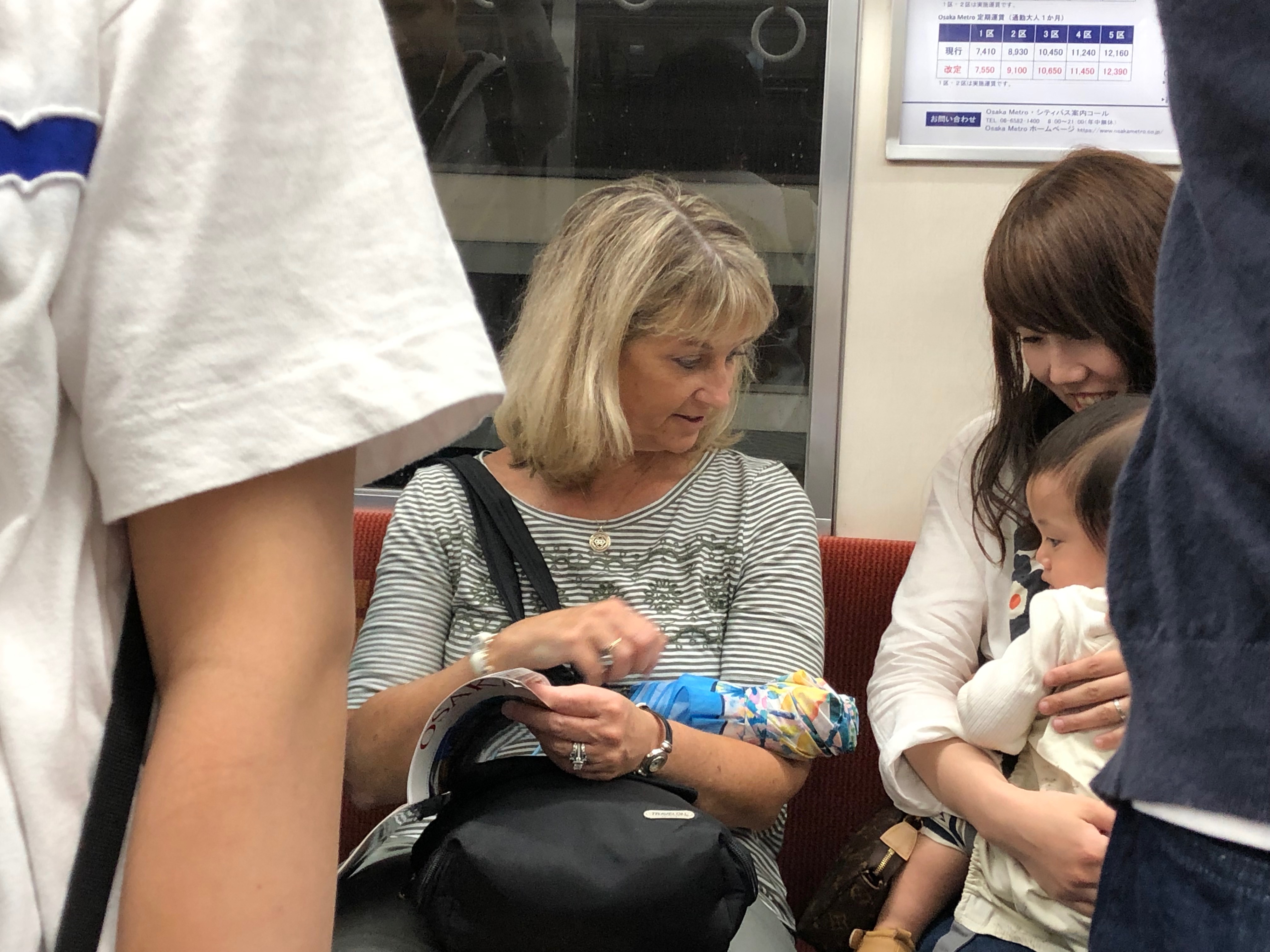 Judy makes a friend or two!