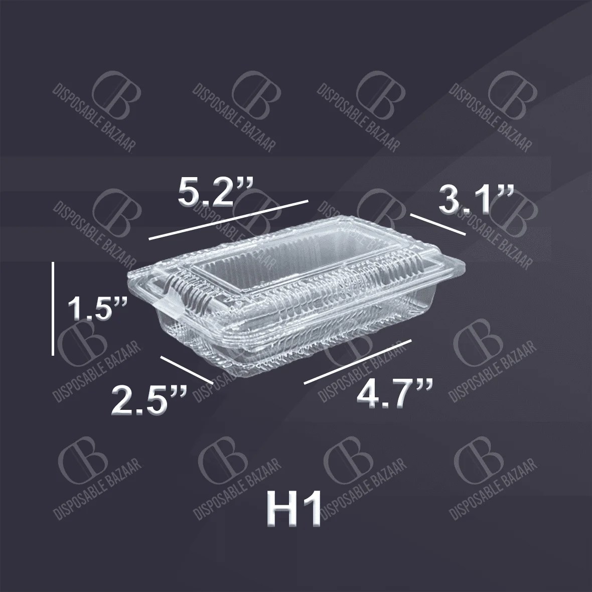 Thin Plastic H-1