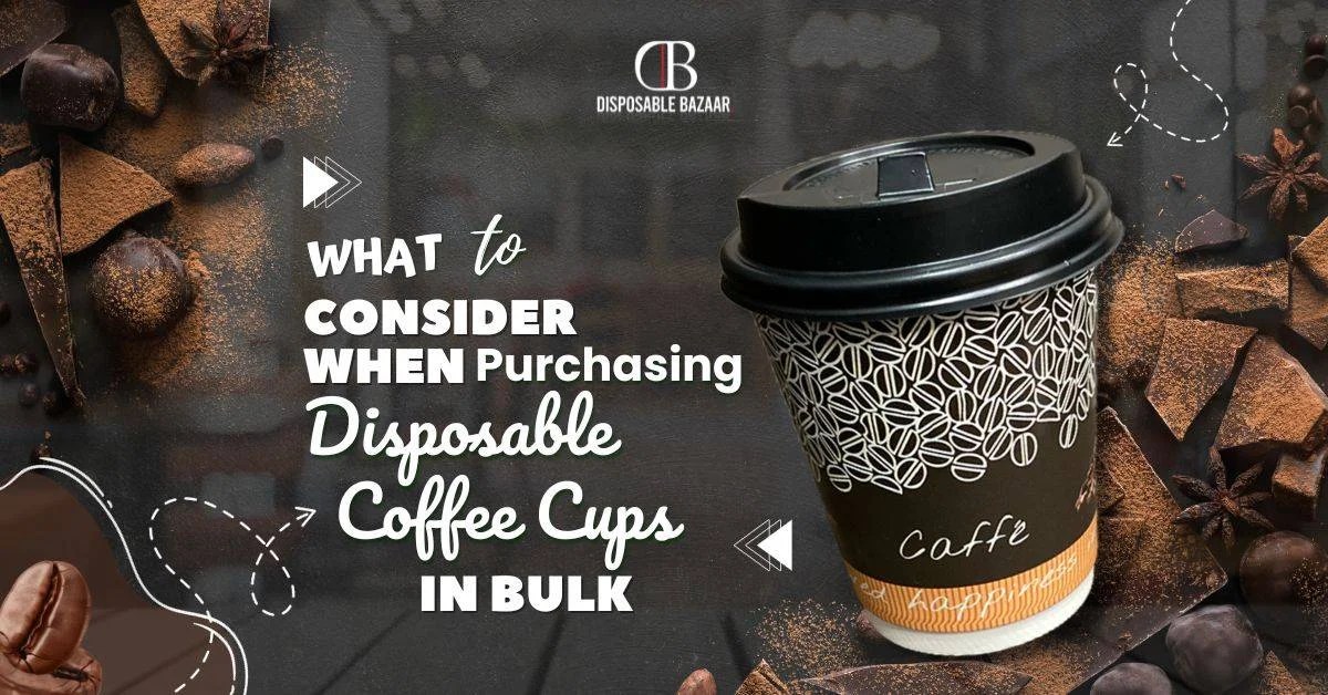 disposable coffee cups