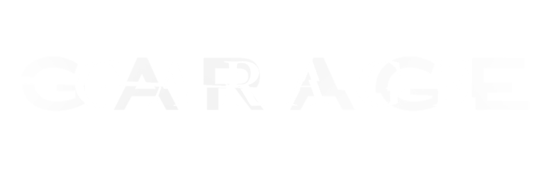 GarageLogoTransparentWhite