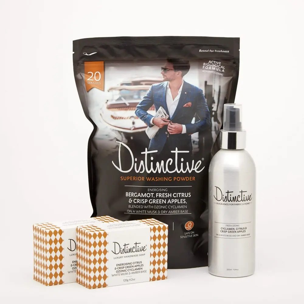 Energising Bergamot and Citrus fresh laundry scent
