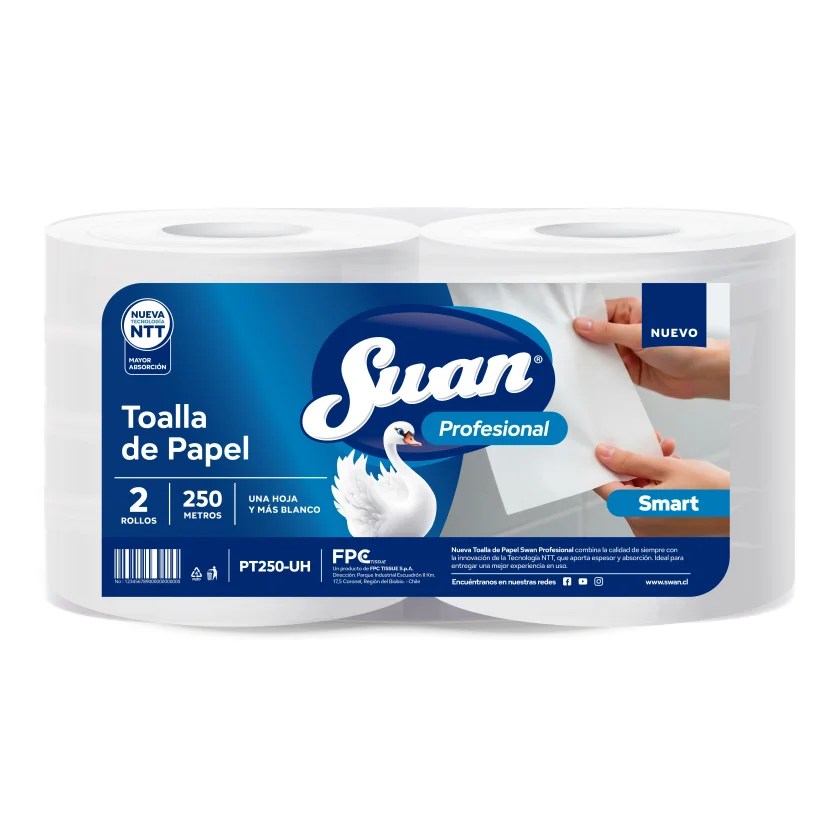 Toalla Papel SWAN Profesional 2x250m