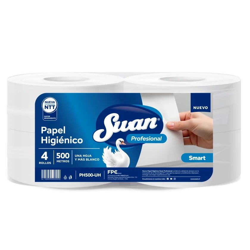 Papel Higiénico SWAN Profesional 4x500m