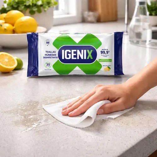 Toallas Húmedas Desinfectantes Igenix 35 un