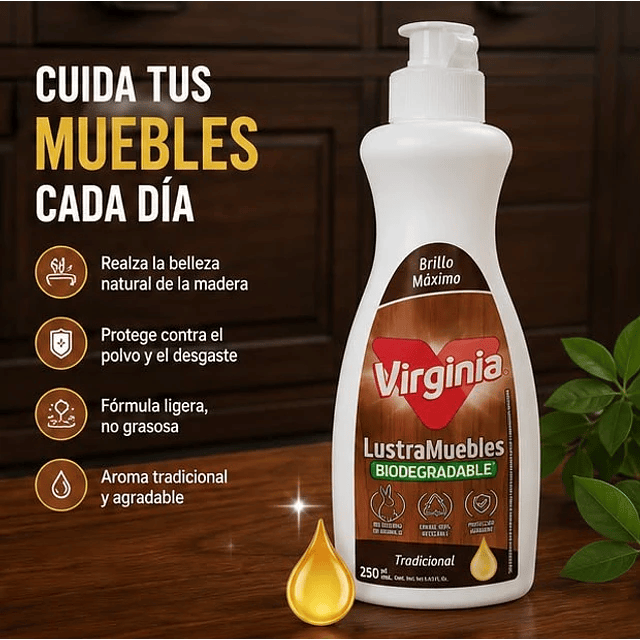 Lustra Mueble 250ml Virginia