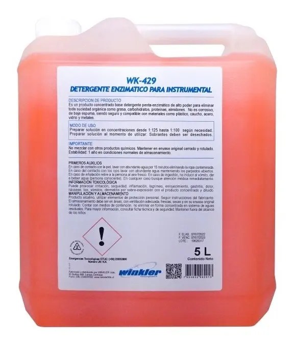 Limpiador Multiuso Concentrado Wk-560 - 5 Litros